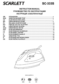 Per vedere il documento Scarlett SC-333S Manuale Utente